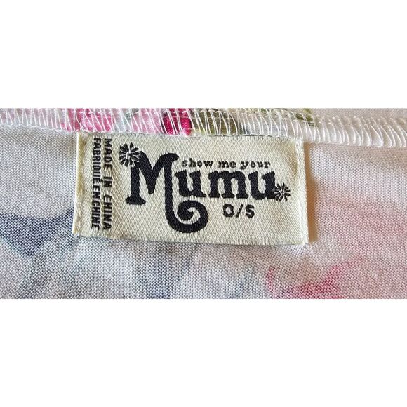 Show Me Your Mumu Robe One Size Brie Rose Bridal Wedding Shower Gift Floral - Picture 4 of 5